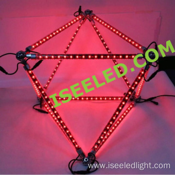 Addressable 360 Degree 3D Geometry LED Tube Light